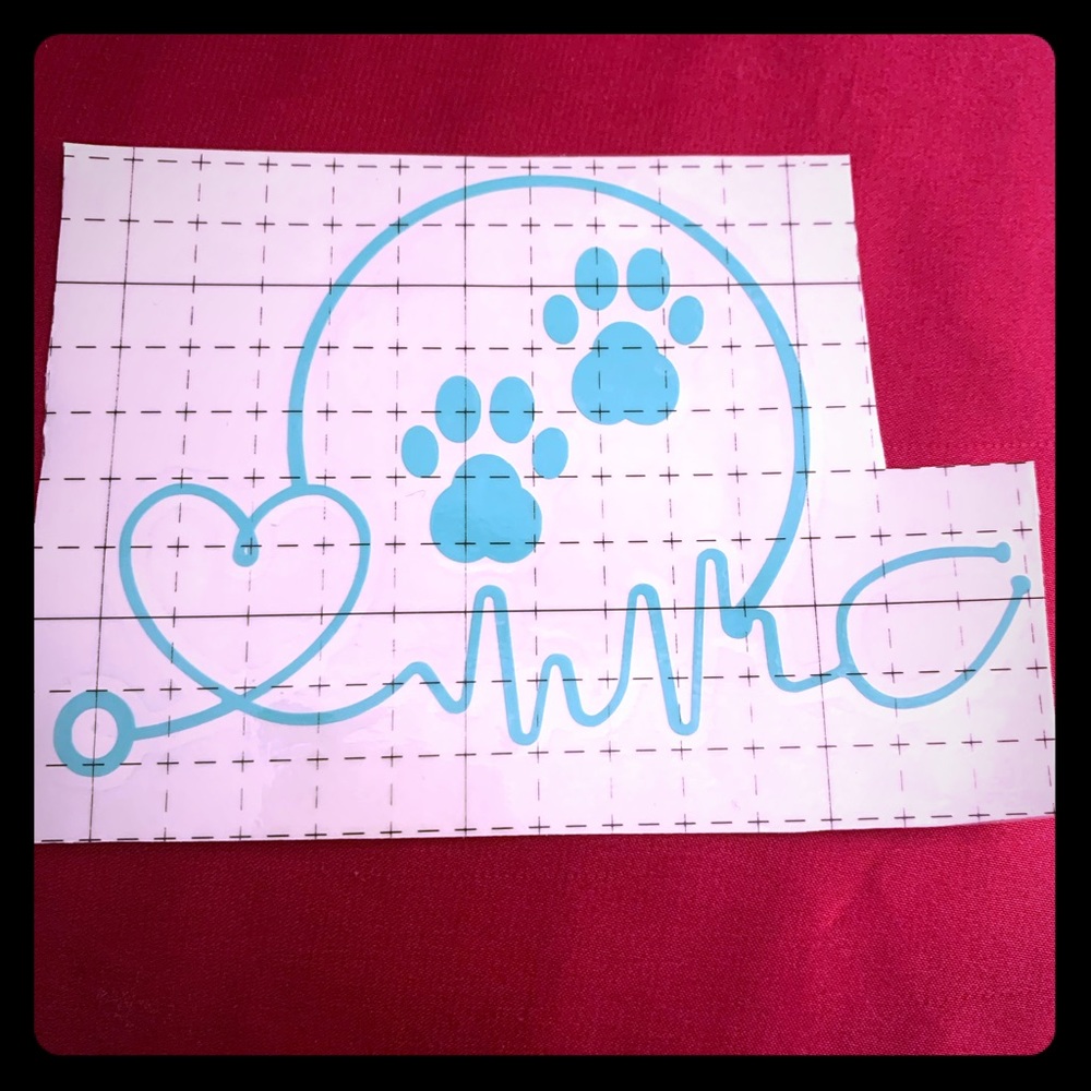 Vet Tech Car Window Decals/Stickers